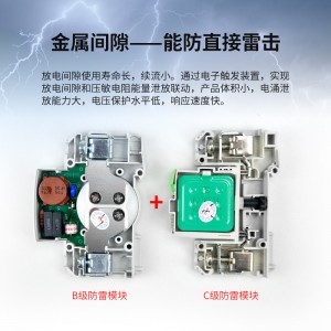 TOWE同为B+C级复合型电源电涌保护器保护低压电气装置免受直接雷击和电涌灾害安装在220/380V单相三相低压供电系统的电网进线处或总配电盘中 TPS B+C 4P/3P+N/3P/2P