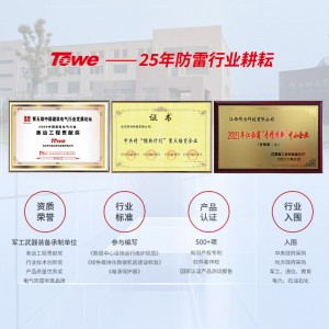 TOWE同为CCTV视频监控系统电涌保护器平安城市智慧城市雪亮工程天网工程中摄像机、云台、解码器等前端设备或监控机房的电源、视频、网络以及控制信号进行保护TTS-CCTV-AC/DC