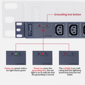 Power Strip，IEC C19 Metal 8 Outlet Mountable Power Strip，Power Strip Heavy Duty